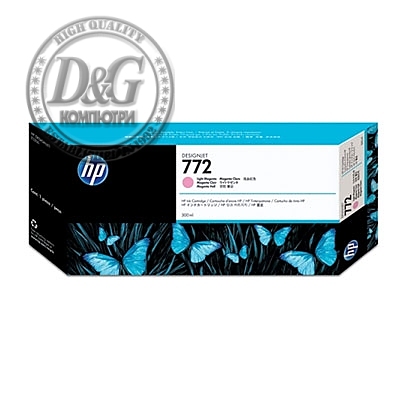 HP 772 300-ml Light Magenta Designjet Ink Cartridge