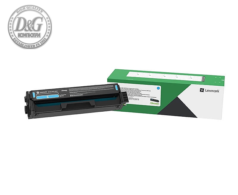 Lexmark C3220C0 C/MC3224, 3326, 3426 Cyan Return Programme 1.5K Print Cartridge