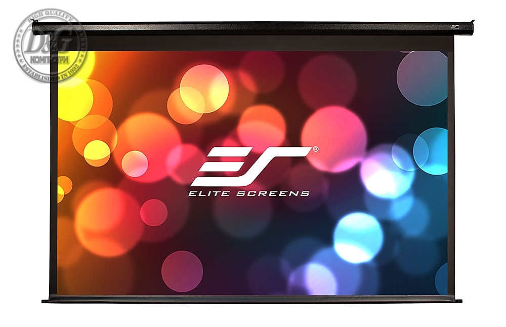 Elite Screen Electric110H Spectrum, 110" (16:9), 243.8 x 137.2 cm, Black