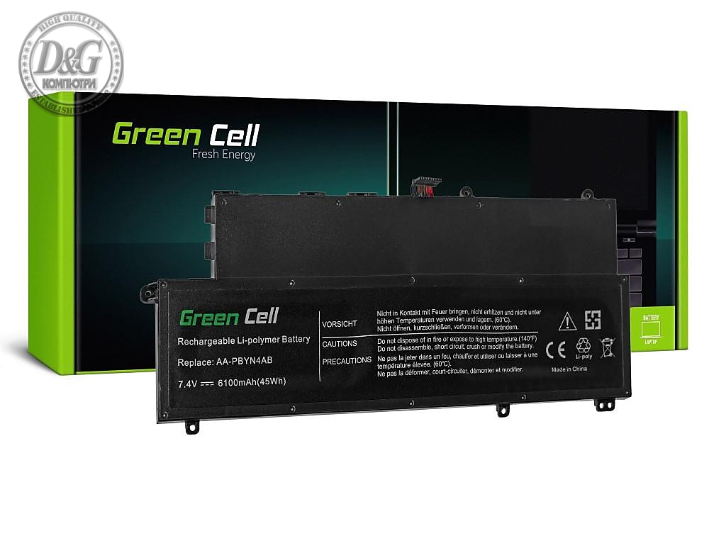 Батерия  за лаптоп Samsung NP530U3B NP530U3C PBYN4AB 7.4V 4100mAh GREEN CELL