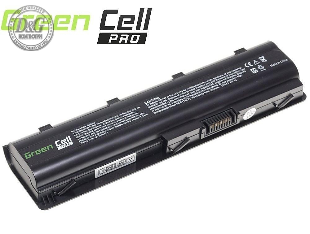 Батерия  за лаптоп HP G32/G42/G62/G72 Presario CQ31/CQ42 CB0W / DB0W 10.8V, 5200mAh, Черен, GREEN CELL