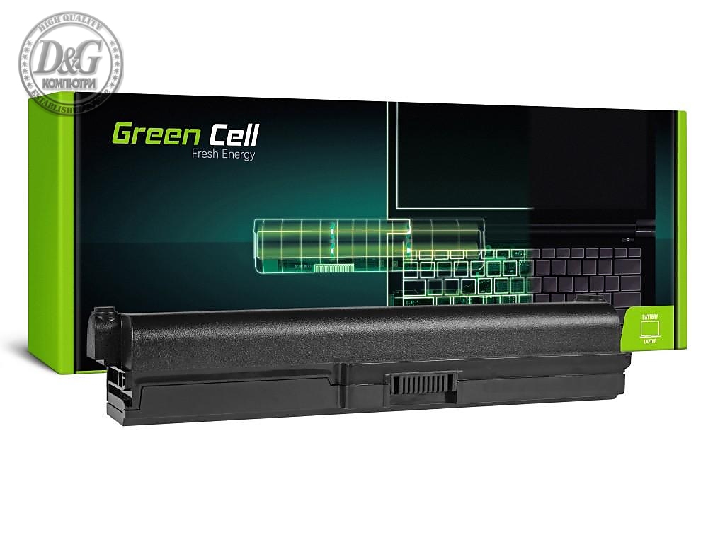 Батерия  за лаптоп Toshiba Satellite C650 C650D C660 C660D L650D L655 L750 PA3636U PA3817U 10.8V 6600 mAh GREEN CELL