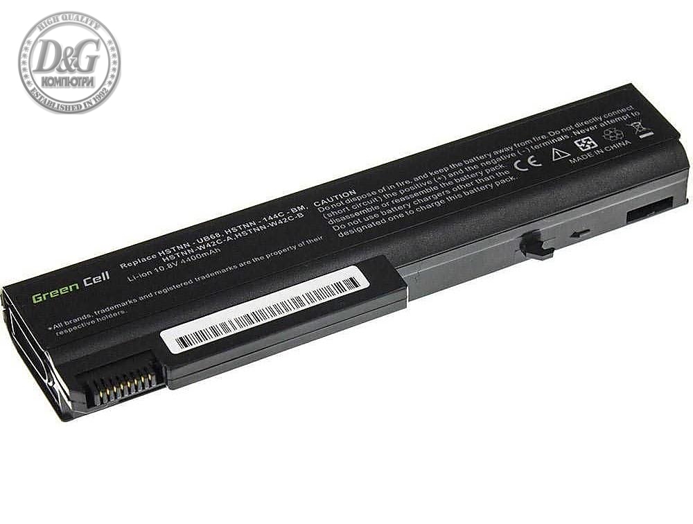 Батерия  за лаптоп  HP EliteBook 6930 ProBook 6400 6530 6730 6930 Compaq 6730 LB69  10.8V 4400mAh GREEN CELL