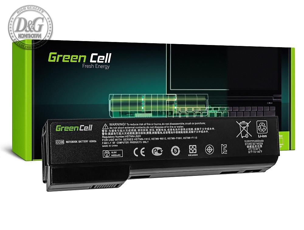 Батерия  за лаптоп HP Mini 110-3000 110-3100 ProBook 6300 LB2F 10.8V 4400mAh GREEN CELL