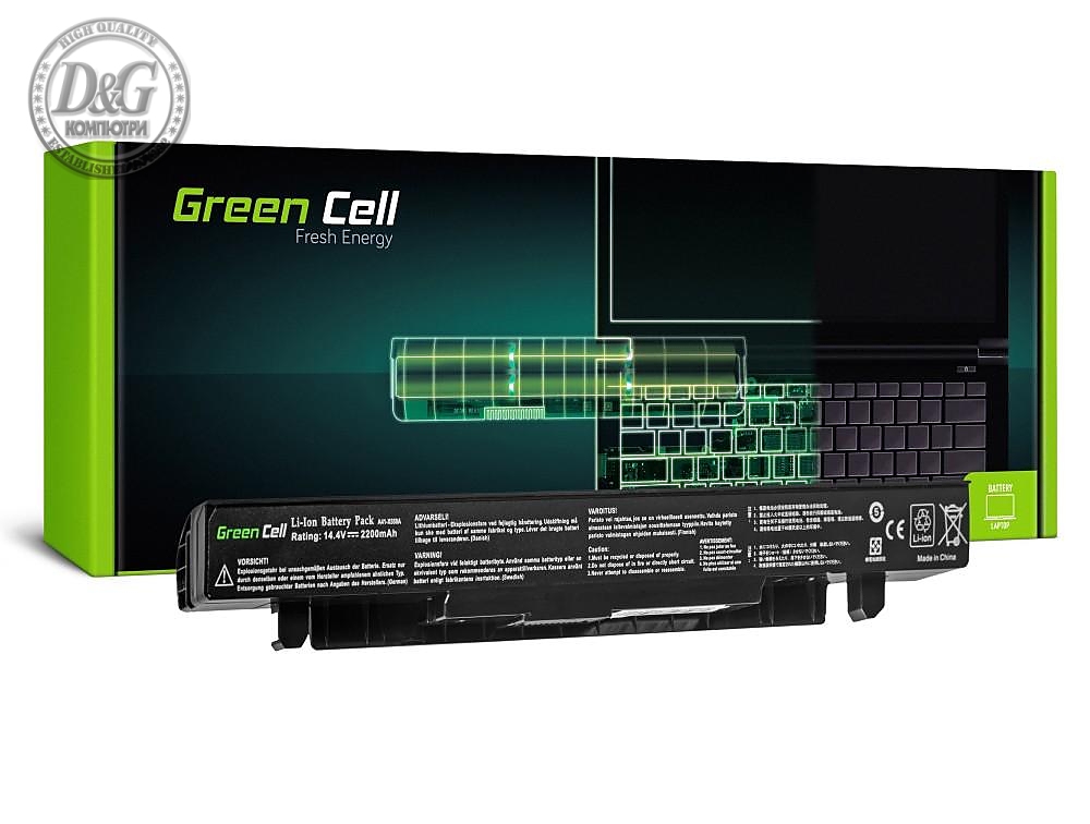 Батерия  за лаптоп ASUS A41-X550A 14.4V 2.2Ah GREEN CELL