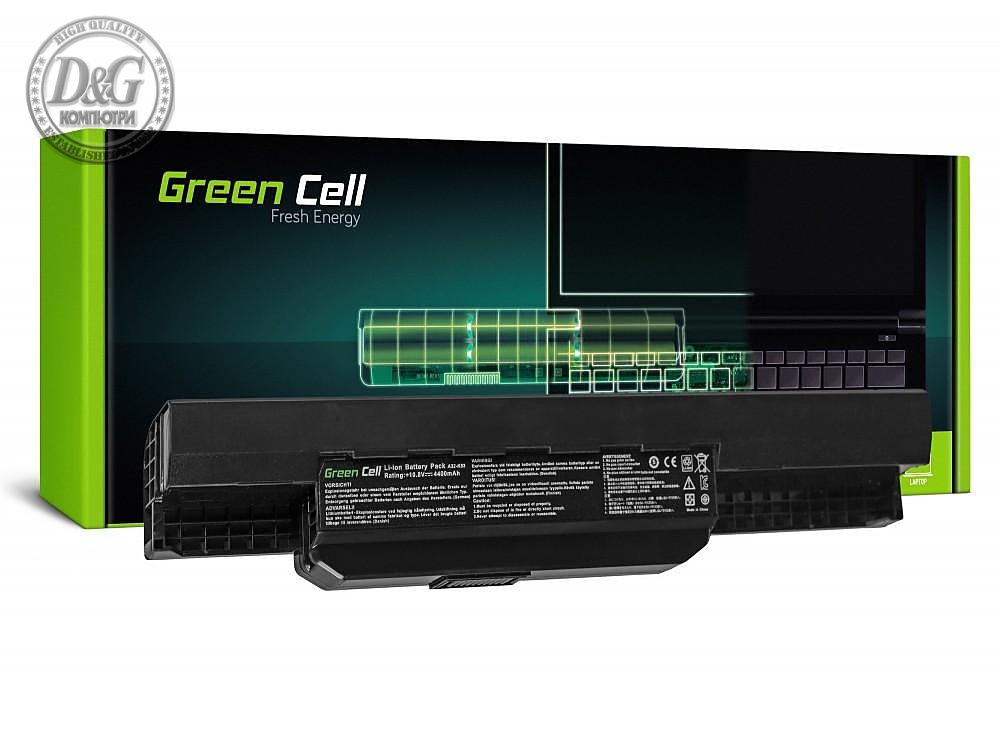 Батерия  за лаптоп Asus A32-K53 K53E K53S K53SV X53 X53S X53U X54 X54C X54H 11.1V 4400mAh GREEN CELL