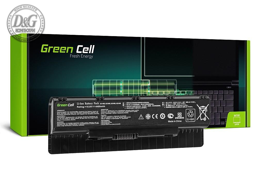 Батерия  за лаптоп Asus G56 N46 N56 N56DP N56V N56VM N56VZ N76 10.8V 4400mAh GREEN CELL