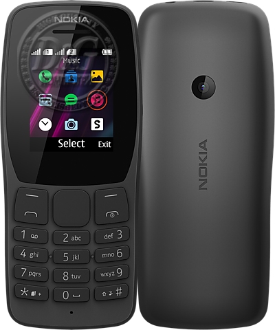 NOKIA 110 DS BLACK