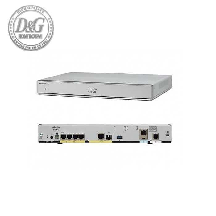 Cisco ISR 1100 8 Ports Dual GE Ethernet Router w/ 802.11ac -E WiFi