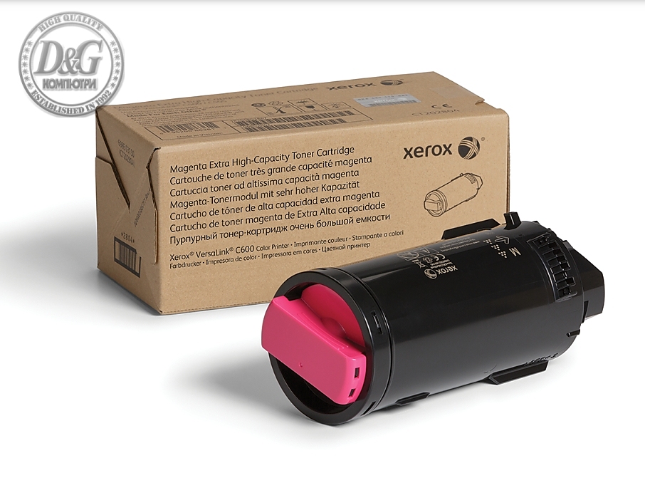 Xerox Magenta Extra High Capacity Toner Cartrige, VersaLink C600 (16 800 pages)