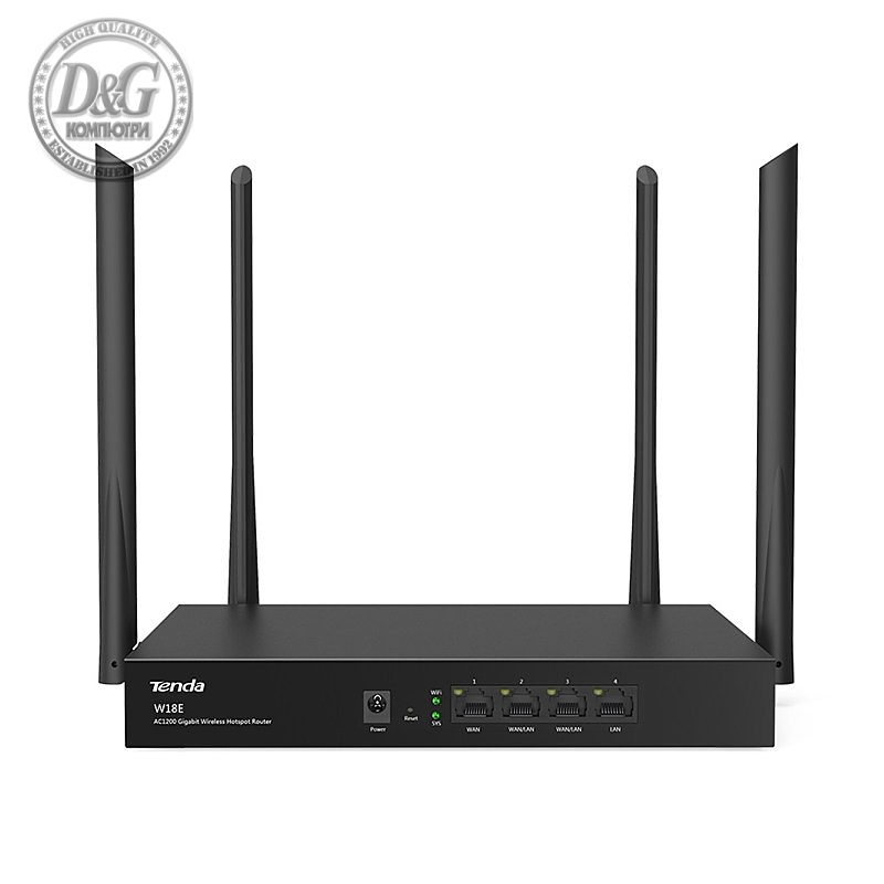 TENDA W18E WL AC1200 GB ROUTER