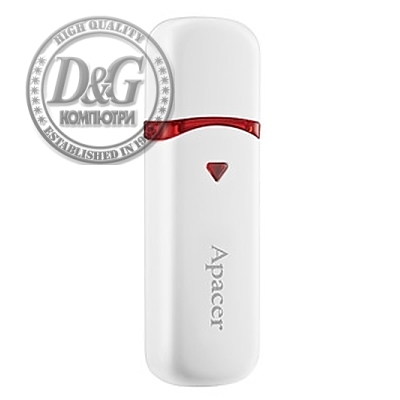 Apacer 32GB AH333 White - USB 2.0 Flash Drive