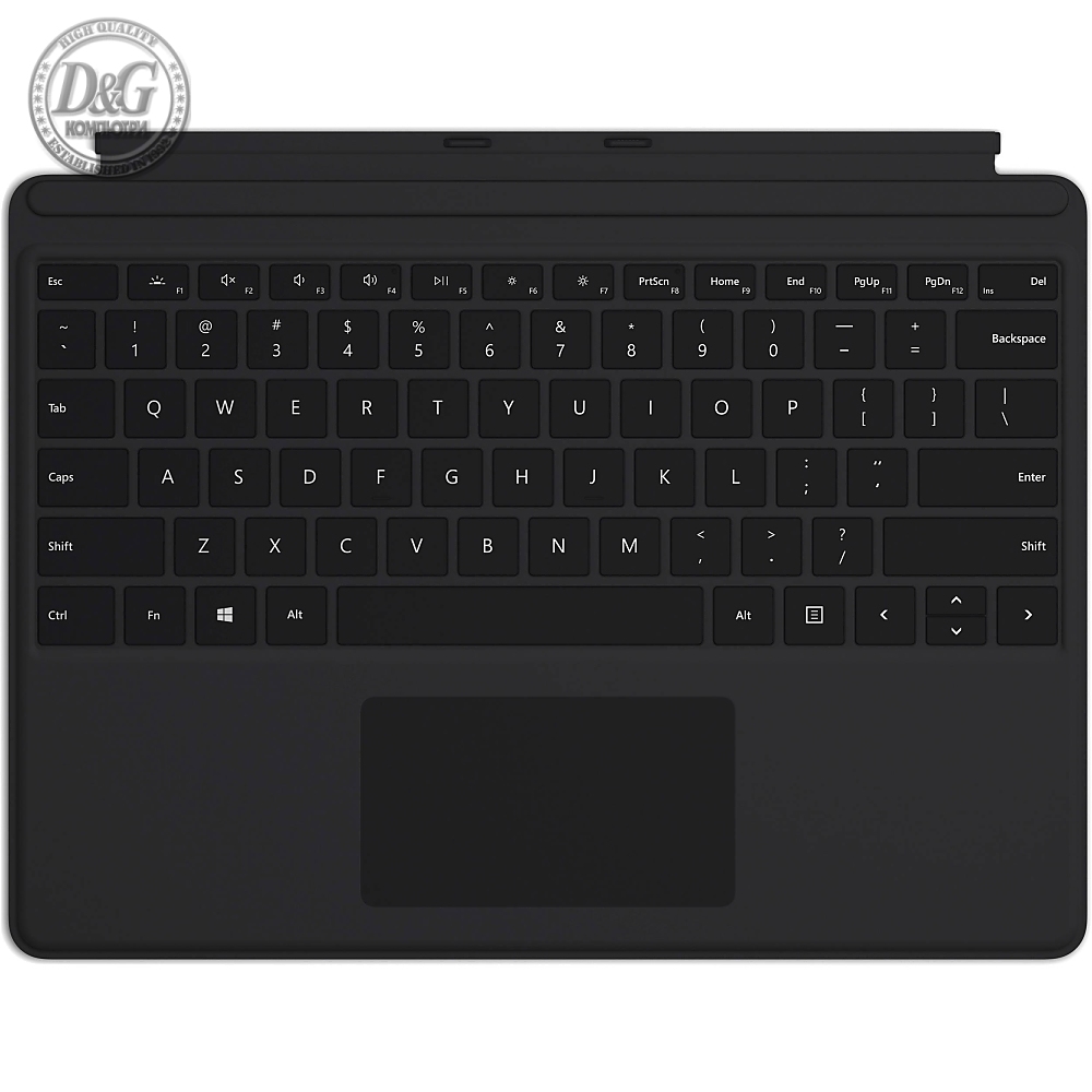 Microsoft Surface Pro X Pro 8 Keyboard Black