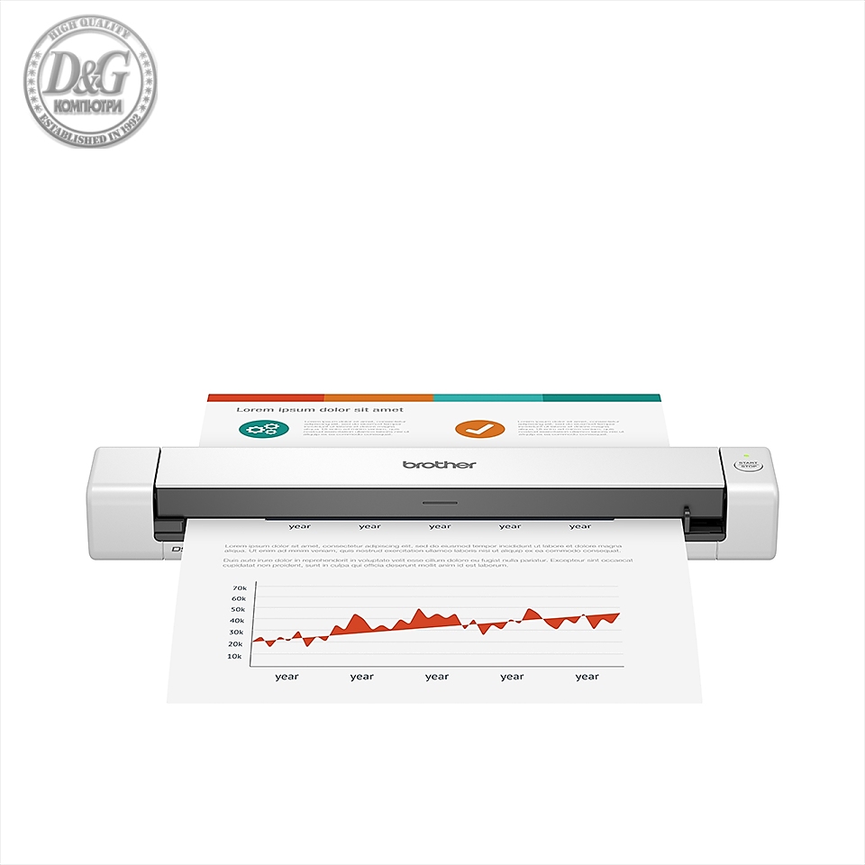 Brother DS-640 Portable Document Scanner