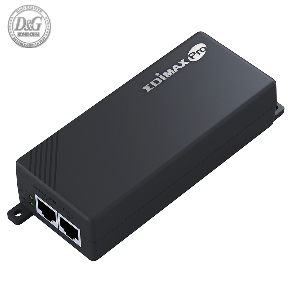 Инжектор Edimax GP-101IT PoE, Gigabit, 30W