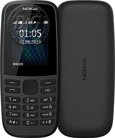 NOKIA 105 DS BLACK 2019