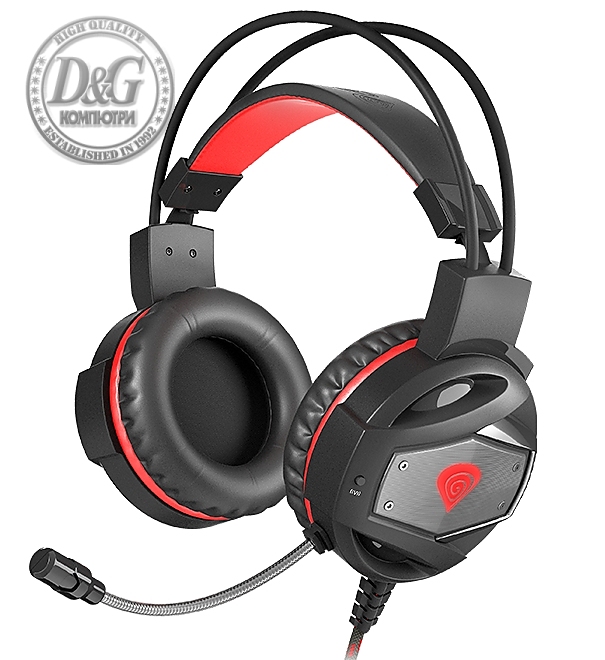 Genesis Gaming Headset Neon 350 Stereo, Backlight, Vibration