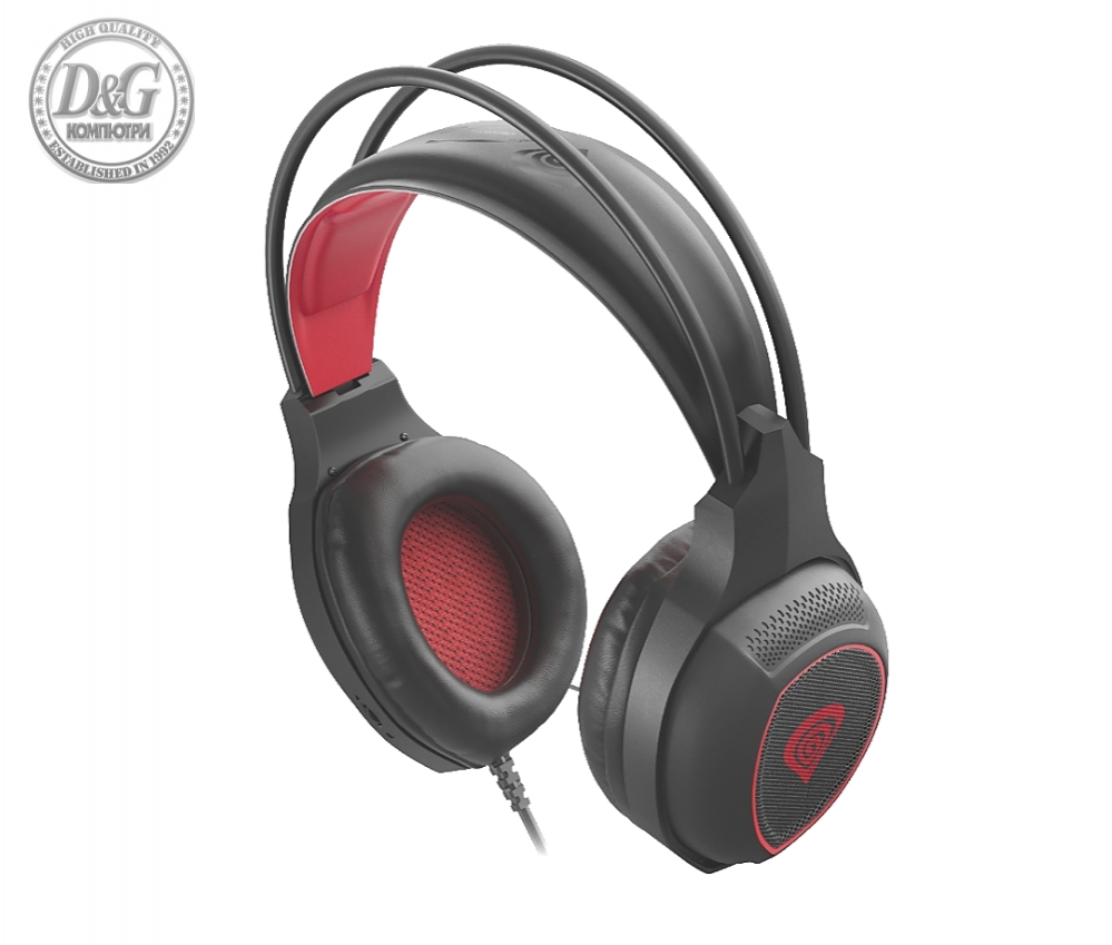 Genesis Gaming Headset Radon 300 Virtual 7.1 Black-Red