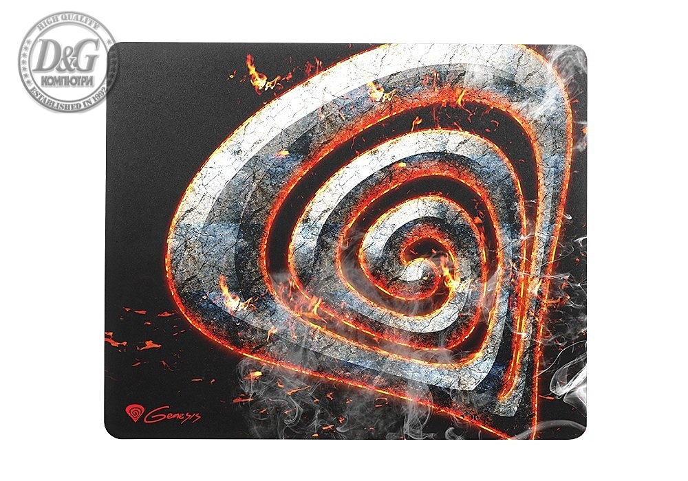 Genesis Mouse Pad M33 Lava Black 300 x 250mm