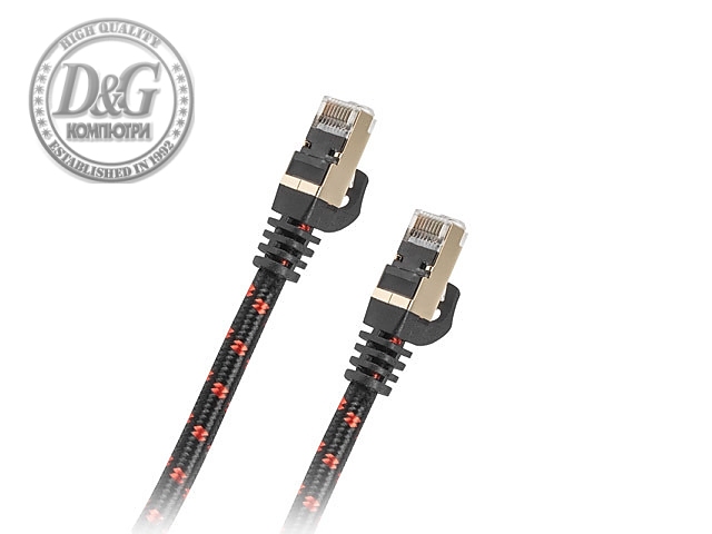 Genesis Patchcord Cat.7E Sftp 3M Black