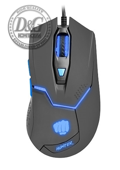 Fury Gaming mouse, Hunter 4800DPI, optical with software, Black