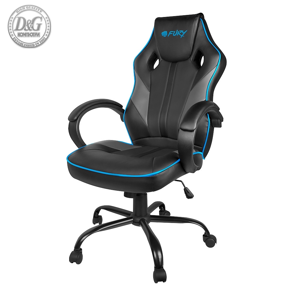 Fury Gaming chair, Avenger M, Black-Grey