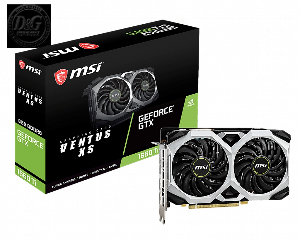 MSI GTX1660TI VENTUS XS 6G