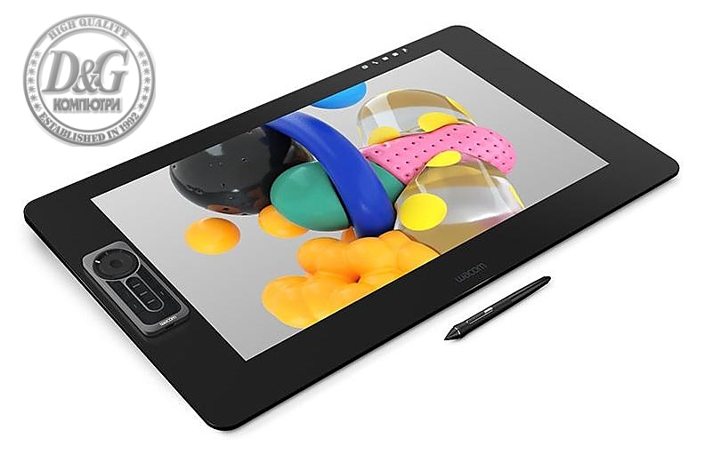 Графичен дисплей-таблет Wacom Cintiq Pro 24, 4K, USB-C, Черен