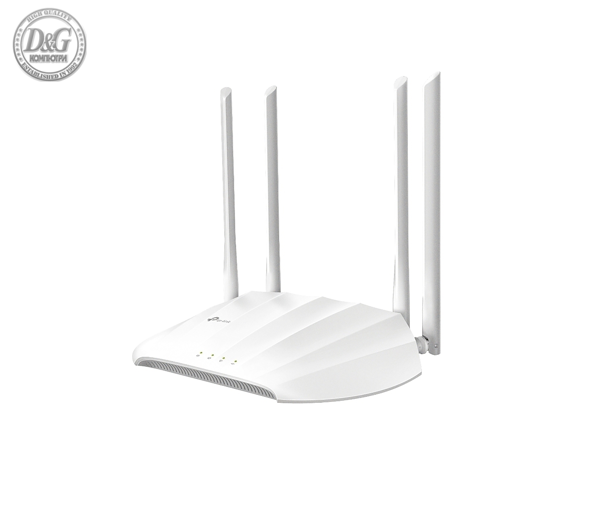 Точка за достъп TP-Link TL-WA1201, AC1200, 1x 10/100/1000 Mbps RJ45, 4 фиксирани антени