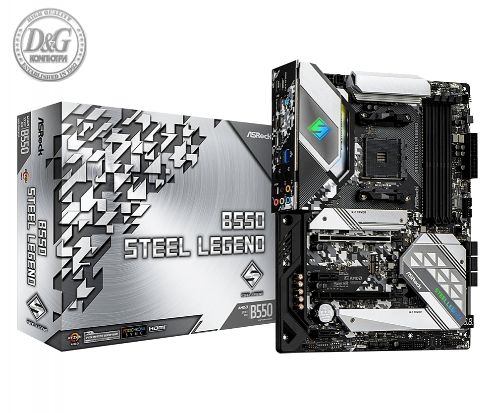 Asrock B550 Steel Legend