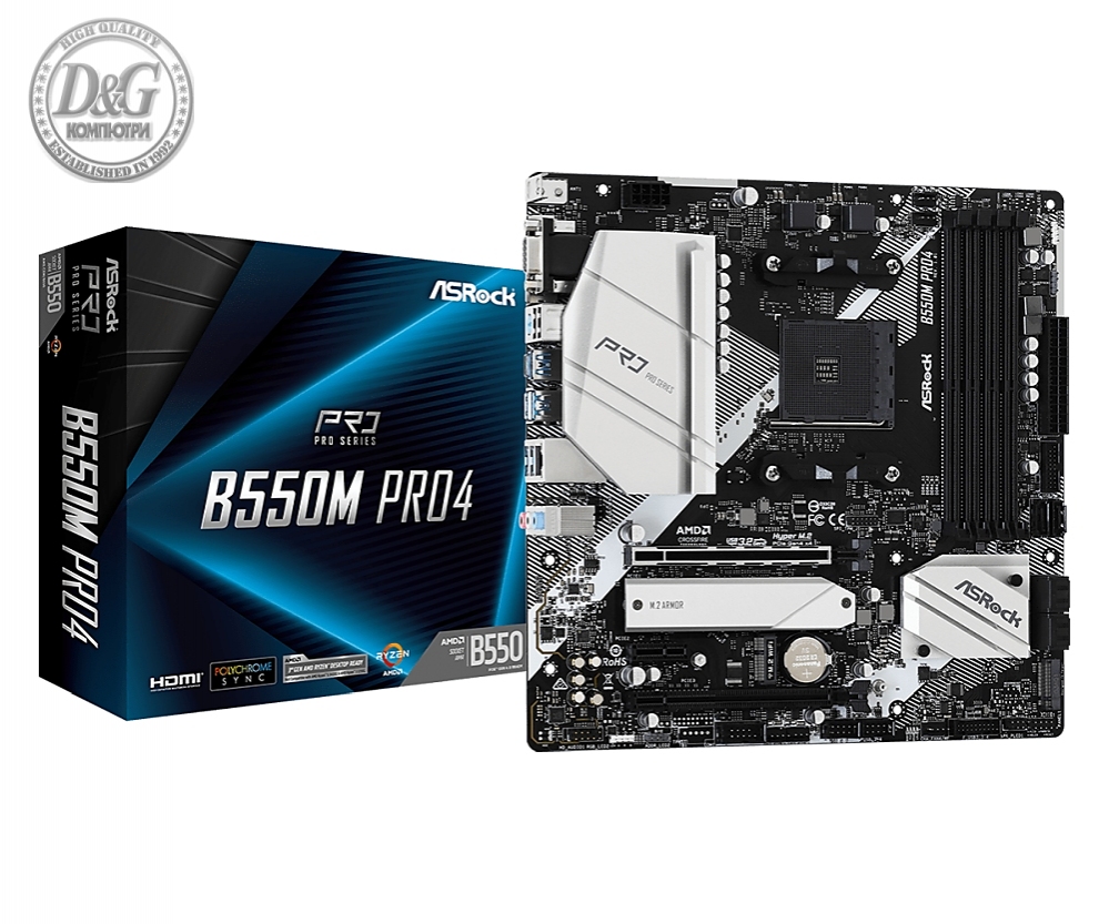 Asrock B550M Pro 4