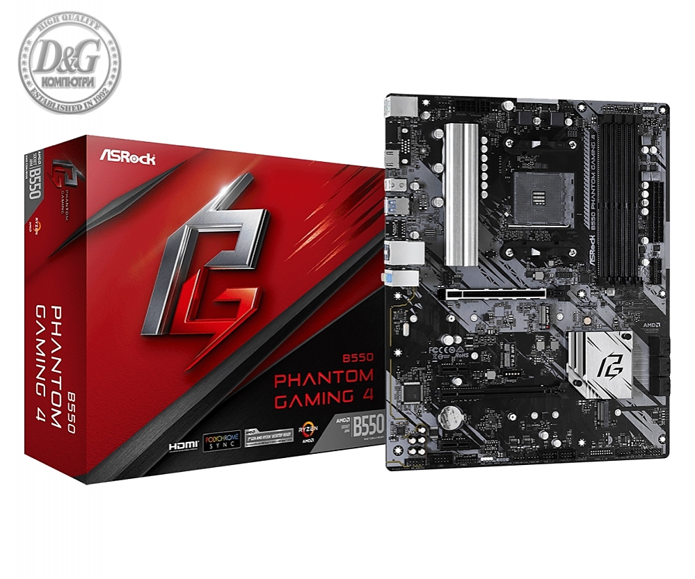 Asrock B550 Phantom Gaming 4