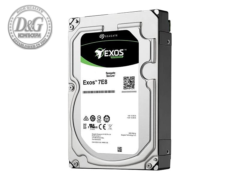 Seagate Exos 7E8 4TB ( 3.5", 256MB, 7200 RPM, SATA 6GB/s )