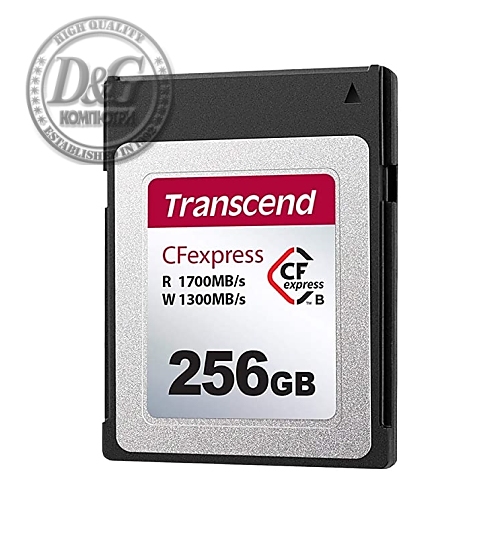 Transcend 256GB CFExpress Type B Card, TLC