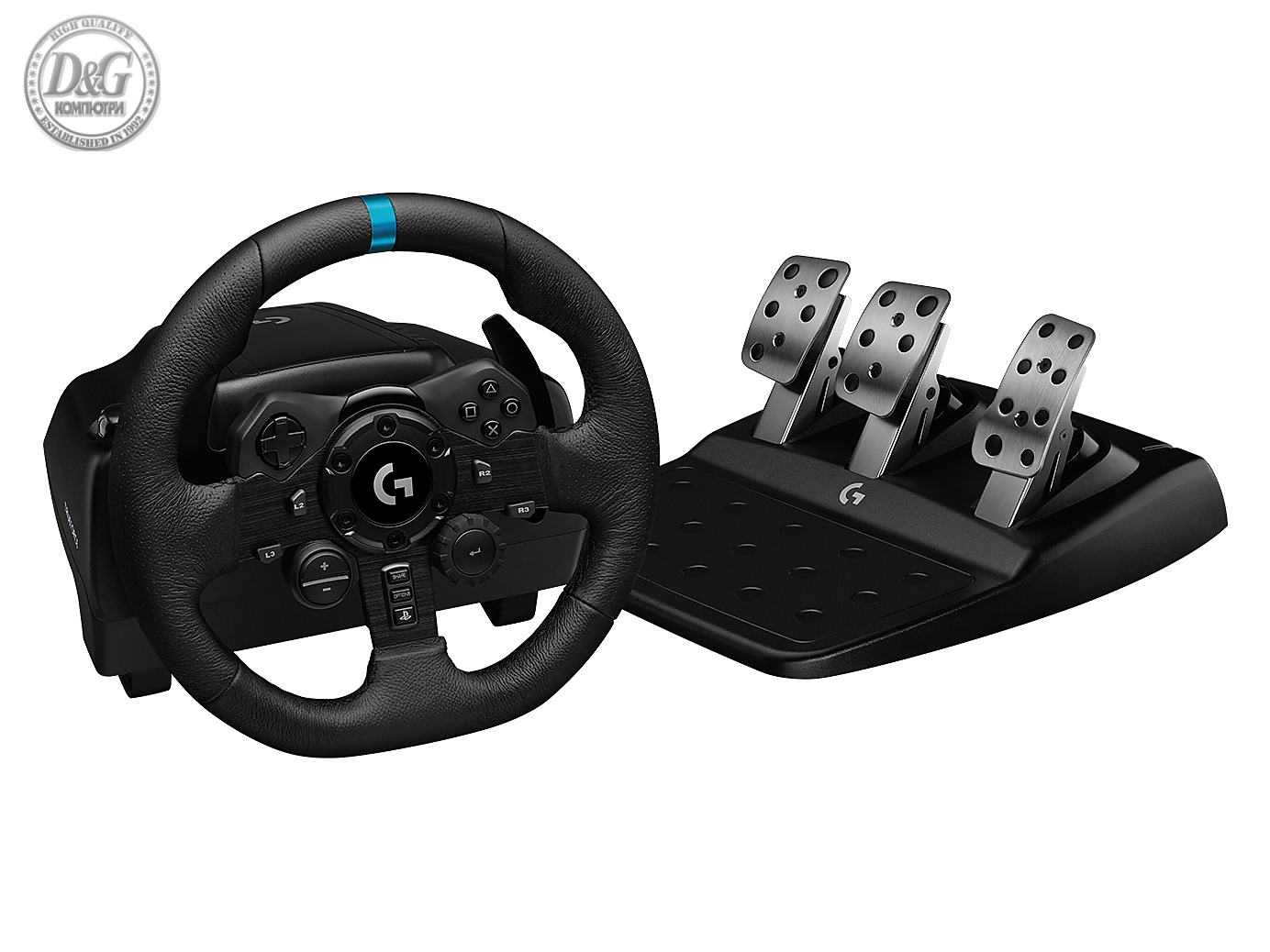 Волан Logitech G923 Sim Racing Wheel, PS4, PC