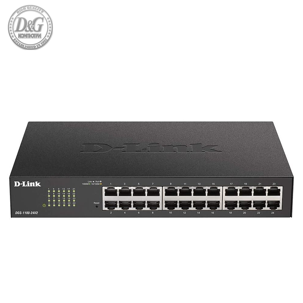 D-Link 24-Port Gigabit Smart Managed Switch