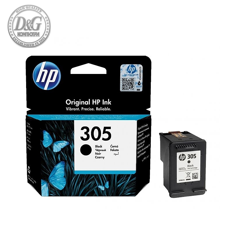 HP 305 Black Original Ink Cartridge