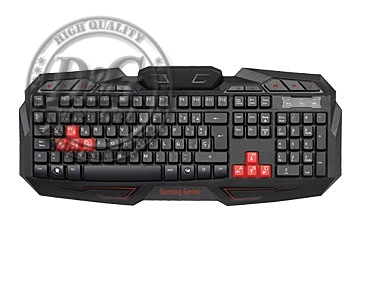 OMEGA KB-801 MM USB RED GAMING