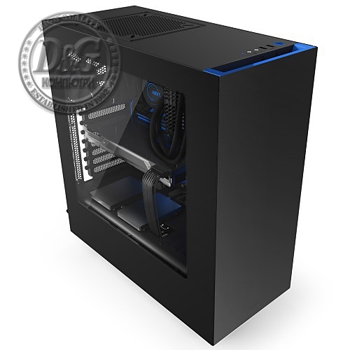 NZXT SOURCE 340MB-GB MID BK/BL