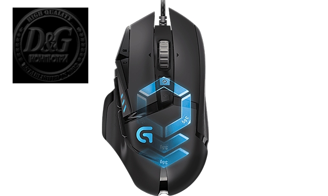 LOGITECH G502 PROTEUS BLACK