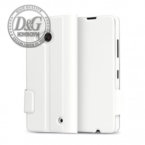 MS LUMIA 550 FLIP COVER WHITE