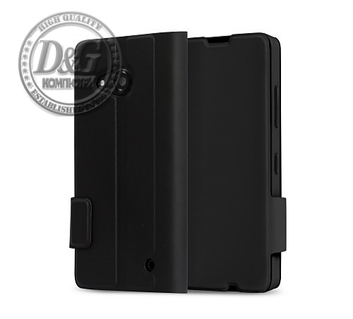 MS LUMIA 550 FLIP COVER BLACK