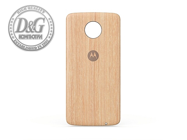 MOTO Z BACK COVER WASHED OAK