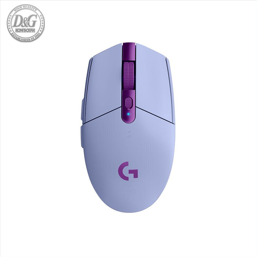 Геймърска мишка Logitech G305 Lilac Lightspeed Wireless Лилав