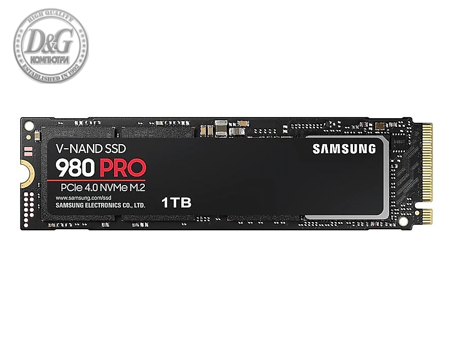 Solid State Drive (SSD) SAMSUNG 980 PRO, 1TB, M.2 Type 2280, MZ-V8P1T0BW