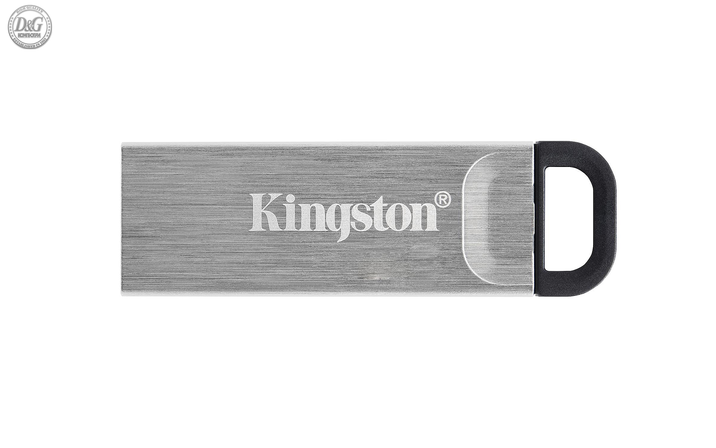 USB памет KINGSTON DataTraveler Kyson 64GB, USB 3.2 Gen 1, Сребрист