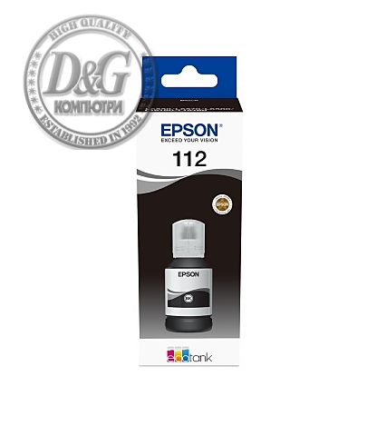 Epson 112 EcoTank Pigment Black ink bottle