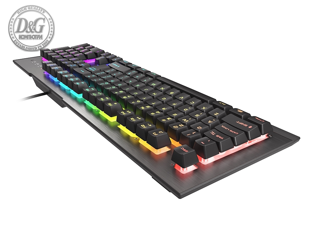 Genesis Gaming Keyboard Rhod 500 RGB Backlight US Layout