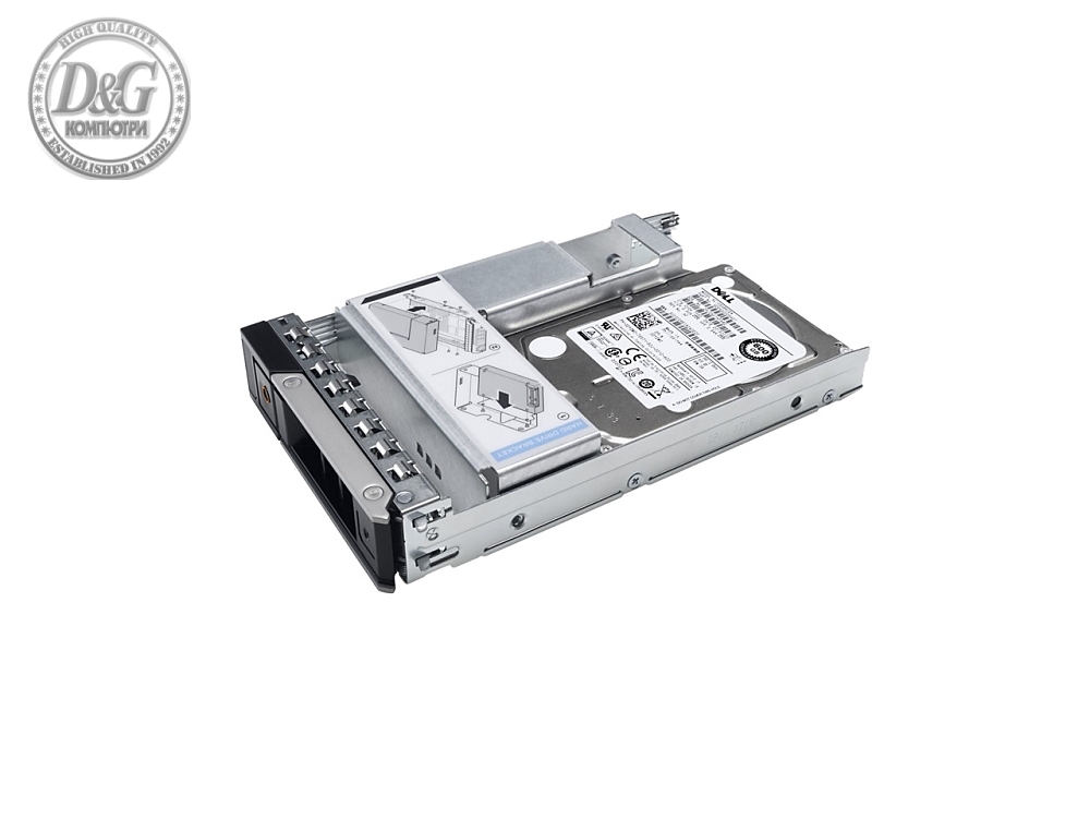 Dell 1.2TB 10K RPM Self-Encrypting SAS 12Gbps 512n 2.5in Hot-plug Hard Drive,3.5in HYB CARR, FIPS140, CK