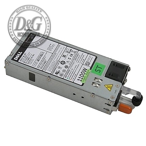 Dell Single, Hot-plug Power Supply (1+0), 1100W Liteon, CusKit